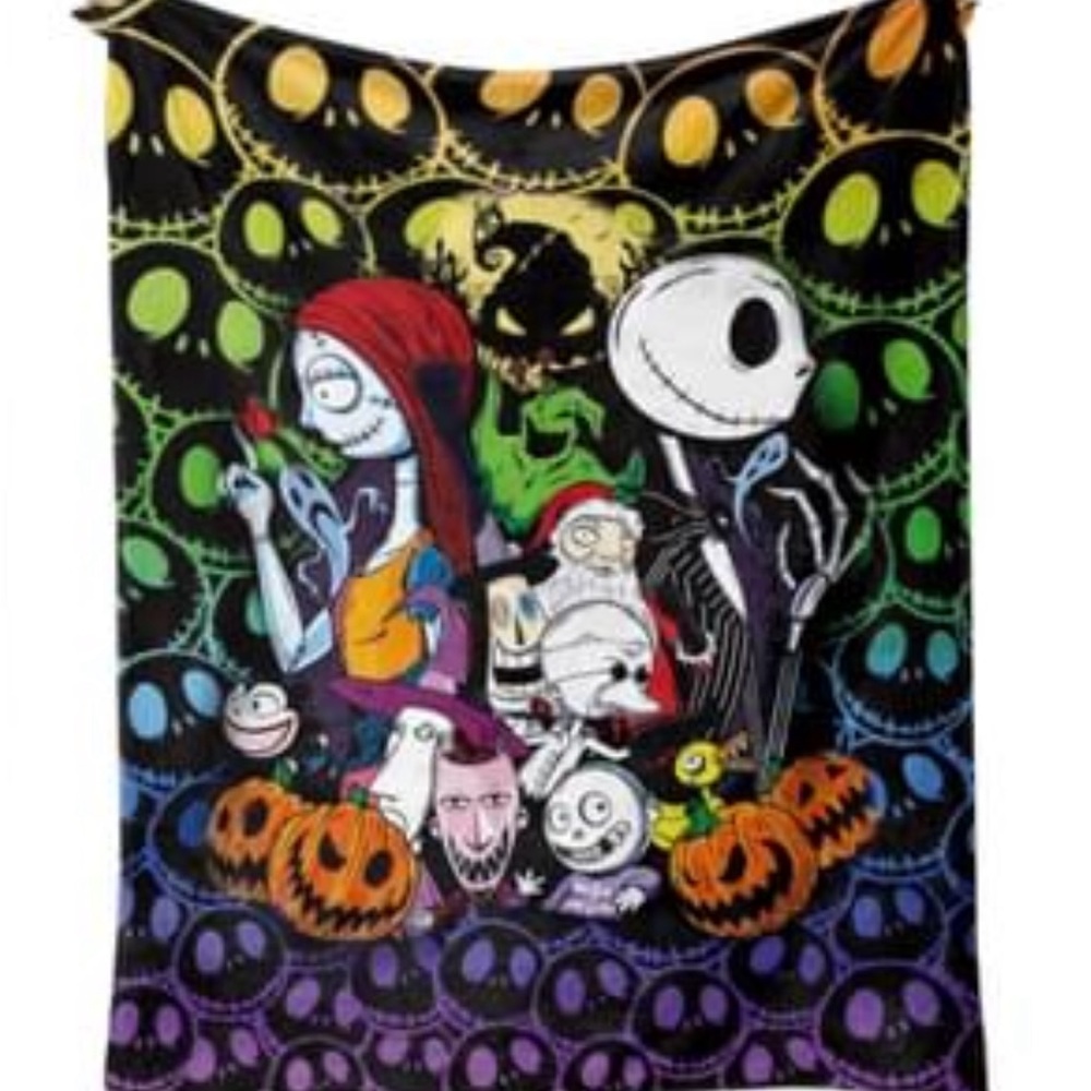 NBC character blanket, size 60x80.